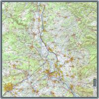 Ville Orange Echelle 1/100 000