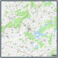 Dieuze Carroyage - Echelle 1/25 000