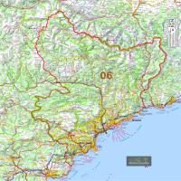 Alpes Maritimes, Echelle 1 / 250000