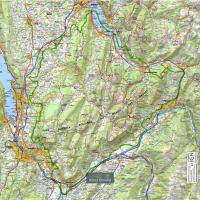 Massif des Bauges, Echelle 1 / 100000