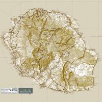 Réunion, sable,  Echelle 1 / 100000